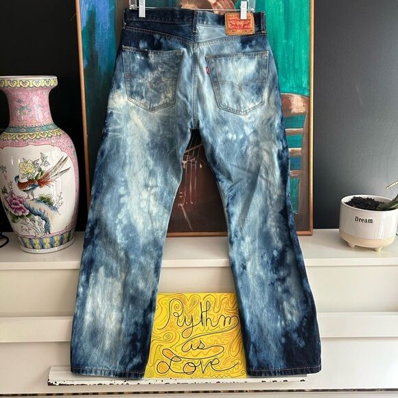 Levi’s 505 REGULAR FIT MEN'S JEANS 32x30 - Picture 4 of 15